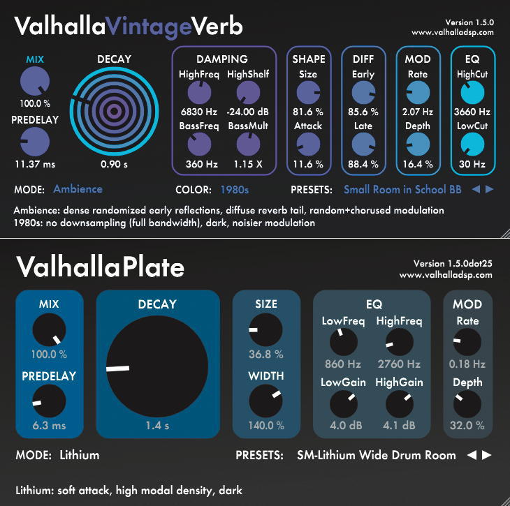 Valhalla reverb