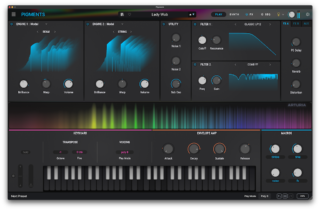 Arturia Pigments 6 im Play Mode mit Modal Engine